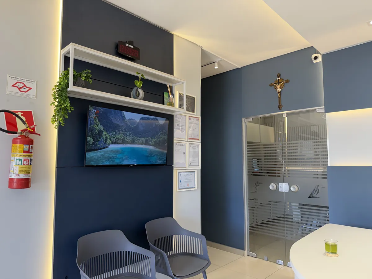 Sala de espera da unidade de Paraguaçu
